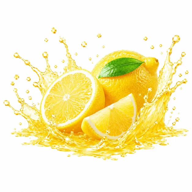 Lemon slush syrup splash