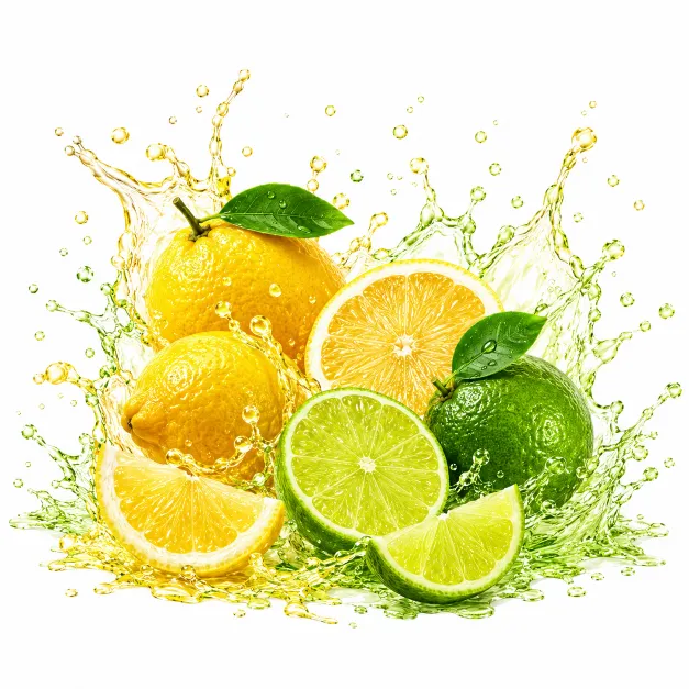 Lemon and Lime slush syrup splash