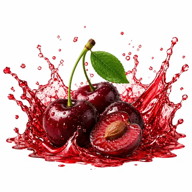 Sour Cherry slush syrup splash