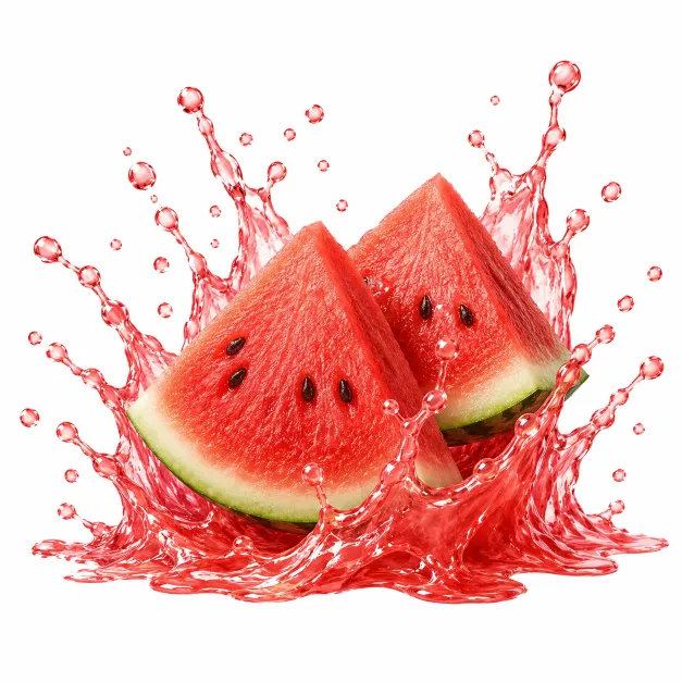 Watermelon slush syrup splash